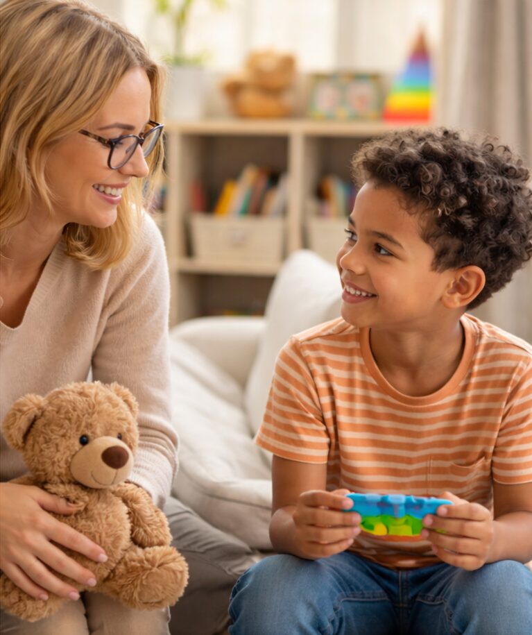 Therapy support for children's mental health